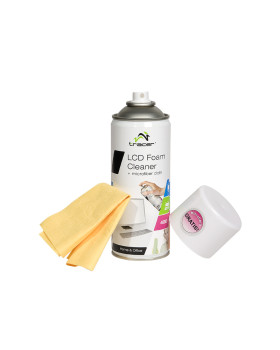Tracer 42106 LCD Foam Cleaner + Microfiber Cloth 400ml-foto2