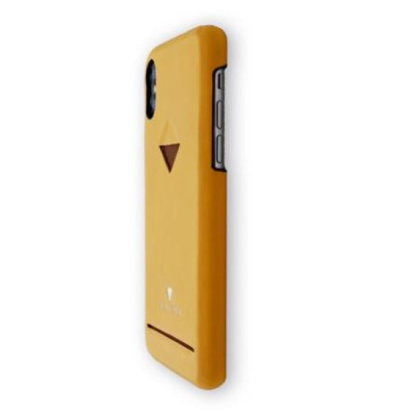 VixFox Card Slot Back Shell for Iphone X/XS mustard yellow Mobiili ümbrised