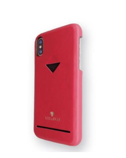 VixFox Card Slot Back Shell for Iphone XSMAX ruby red-foto2