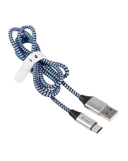 Tracer 46266 USB 2.0 Type C A Male 1m Black Blue-foto2