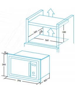Edesa EMW-2530-IG XBK-foto2