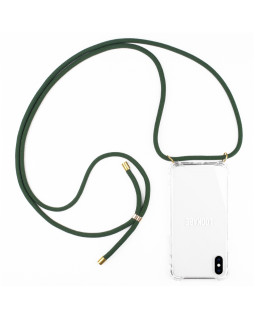 Lookabe Necklace iPhone X/Xs gold green loo013-foto2