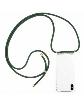 Lookabe Necklace iPhone X/Xs gold green loo013-foto2