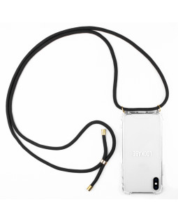 Lookabe Necklace iPhone X/Xs gold black loo003-foto2