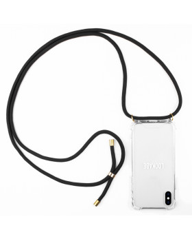 Lookabe Necklace iPhone X/Xs gold black loo003-foto2