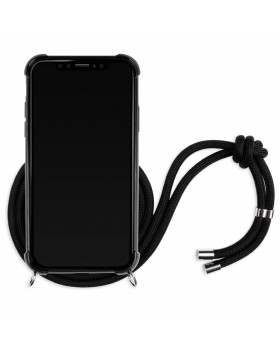 Lookabe Necklace Snake Edition iPhone Xr silver black loo024-foto2