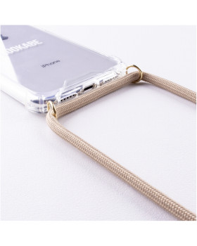 Lookabe Necklace iPhone 7/8+ gold nude loo007-foto2