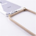 Lookabe Necklace iPhone 7/8+ gold nude loo007 Mobiili ümbrised