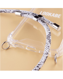 Lookabe Necklace Snake Edition iPhone 7/8 silver snake loo016-foto2