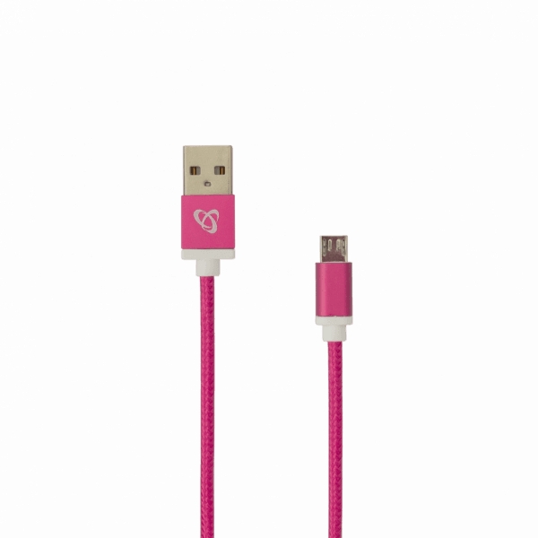 Sbox USB->Micro USB M/M 1.5m USB-10315P pitaya pink Muu