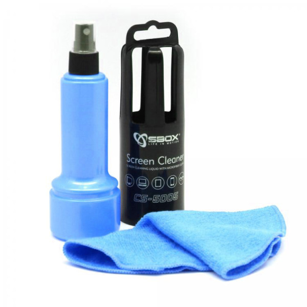 Sbox CS-5005B Screen Cleaner 150ml  Blue Puhastusvahendid