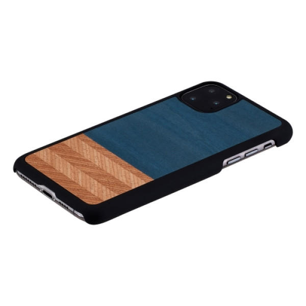 MAN&WOOD SmartPhone case iPhone 11 Pro Max denim black Mobiili ümbrised