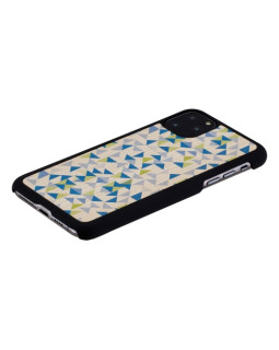 MAN&WOOD SmartPhone case iPhone 11 Pro Max blue triangle black-foto2