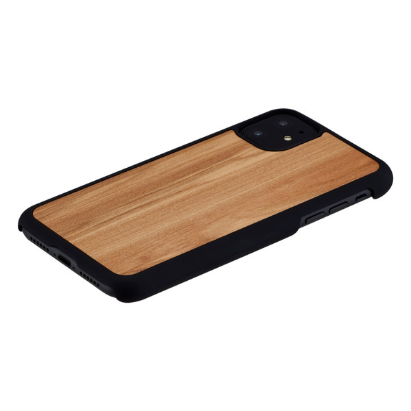 MAN&WOOD SmartPhone case iPhone 11 cappuccino black Mobiili ümbrised