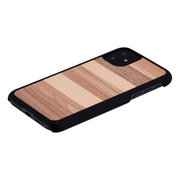 MAN&WOOD SmartPhone case iPhone 11 sabbia black Mobiili ümbrised