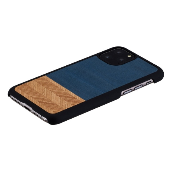MAN&WOOD SmartPhone case iPhone 11 Pro denim black Mobiili ümbrised