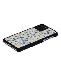 MAN&WOOD SmartPhone case iPhone 11 Pro blue triangle black-foto2