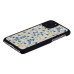 MAN&WOOD SmartPhone case iPhone 11 Pro blue triangle black Mobiili ümbrised