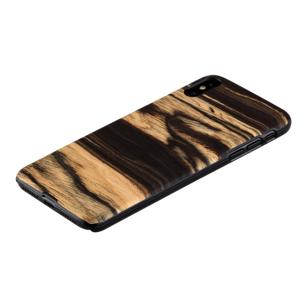 MAN&WOOD SmartPhone case iPhone XS Max white ebony black Mobiili ümbrised