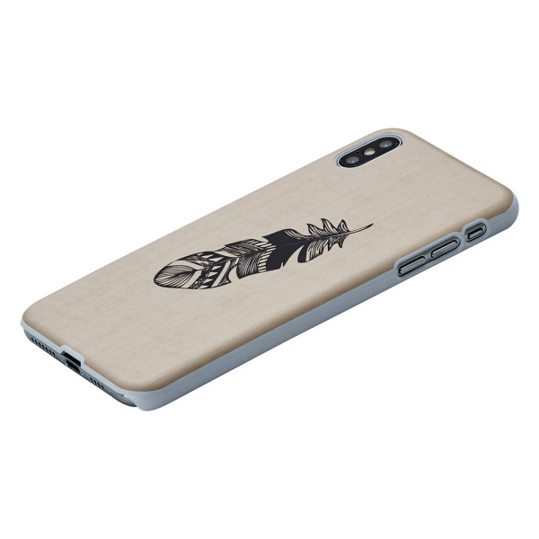 MAN&WOOD SmartPhone case iPhone XS Max indian white Mobiili ümbrised