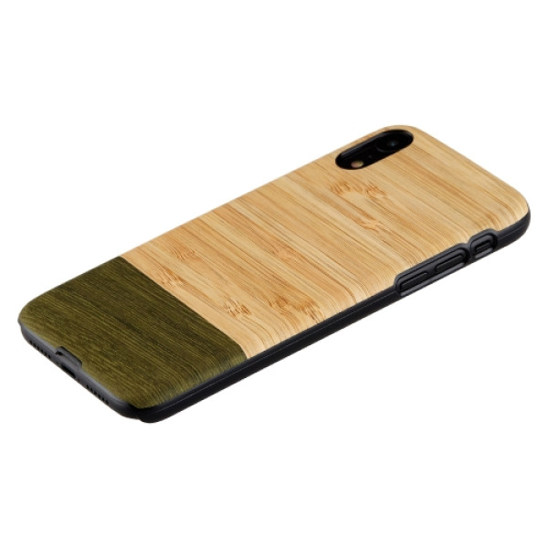 MAN&WOOD SmartPhone case iPhone XR bamboo forest black Mobiili ümbrised