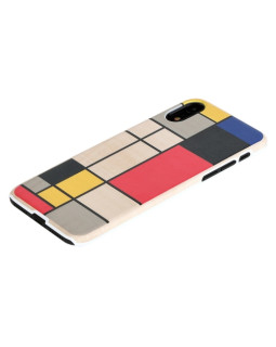 MAN&WOOD SmartPhone case iPhone XR mondrian wood white-foto2