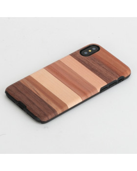 MAN&WOOD SmartPhone case iPhone X/XS sabbia black-foto2