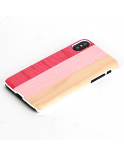 MAN&WOOD SmartPhone case iPhone X/XS pink pie white-foto2