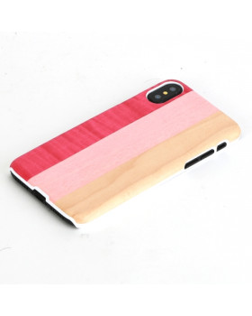 MAN&WOOD SmartPhone case iPhone X/XS pink pie white-foto2