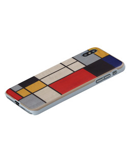 MAN&WOOD SmartPhone case iPhone X/XS modrian wood white-foto2