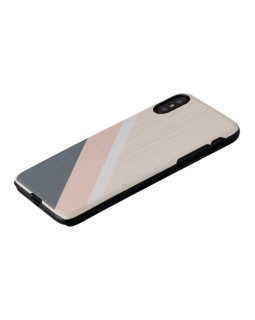 MAN&WOOD SmartPhone case iPhone X/XS pink suit black-foto2
