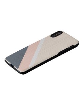 MAN&WOOD SmartPhone case iPhone X/XS pink suit black-foto2