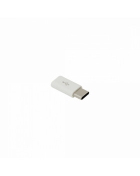 Sbox AD.USB-C W Micro USB 2.0 F. -> TYPE C M. White-foto2