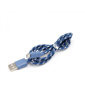 Sbox USB-1031BL USB->Micro USB 1M blue-foto2