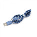 Sbox USB-1031BL USB->Micro USB 1M blue Muu