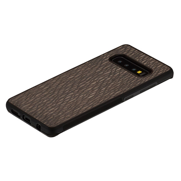 MAN&WOOD SmartPhone case Galaxy S10 carbalho black Mobiili ümbrised