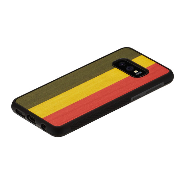 MAN&WOOD SmartPhone case Galaxy S10e reggae black Mobiili ümbrised