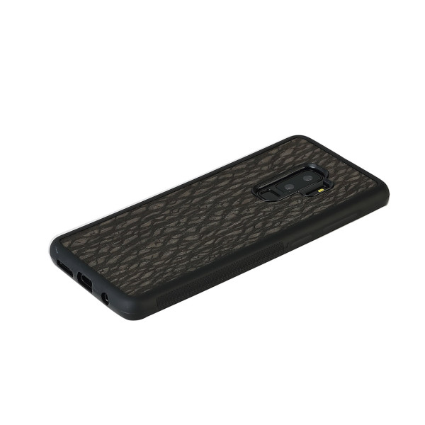 MAN&WOOD SmartPhone case Galaxy S9 Plus carbalho black Mobiili ümbrised