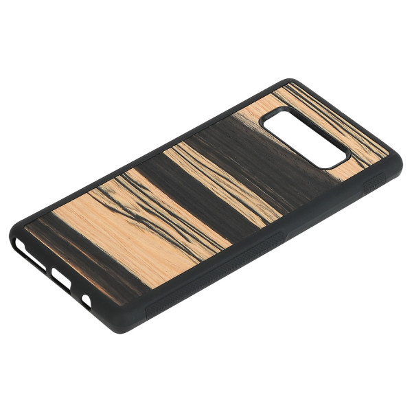 MAN&WOOD SmartPhone case Galaxy Note 8 white ebony black Mobiili ümbrised