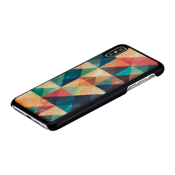 iKins SmartPhone case iPhone XS Max mosaic black Mobiili ümbrised