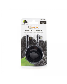 Sbox USB-8P-90B USB 8 Pin Cable blackberry black-foto2