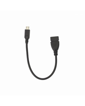 Sbox USB A F.->MICRO USB M. 0.1M USB F-MICRO M-foto2