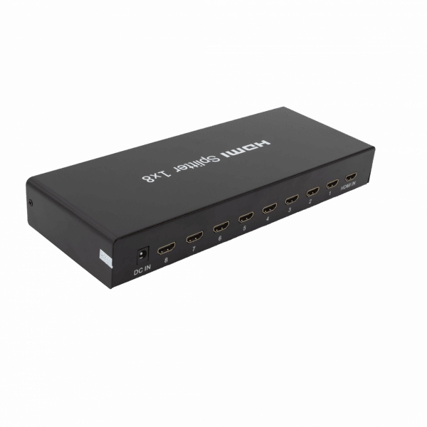 Sbox HDMI Splitter 1x8 HDMI-1.4 HDMI-8 Tarvikud