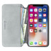 Krusell Broby 4 Card SlimWallet Apple iPhone XS light grey Mobiili ümbrised