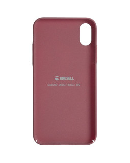 Krusell Sandby Cover Apple iPhone XS rust-foto2