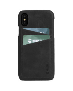 Krusell Sunne 2 Card Cover Apple iPhone XS Max vintage black-foto2