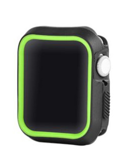 Devia Dazzle Series protective case (40mm) for Apple Watch black yellow-foto2