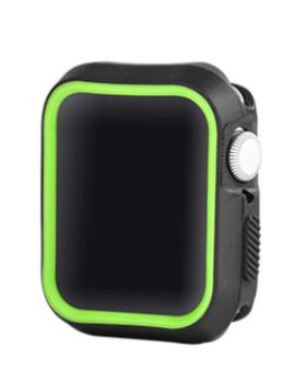 Devia Dazzle Series protective case (40mm) for Apple Watch black yellow-foto2
