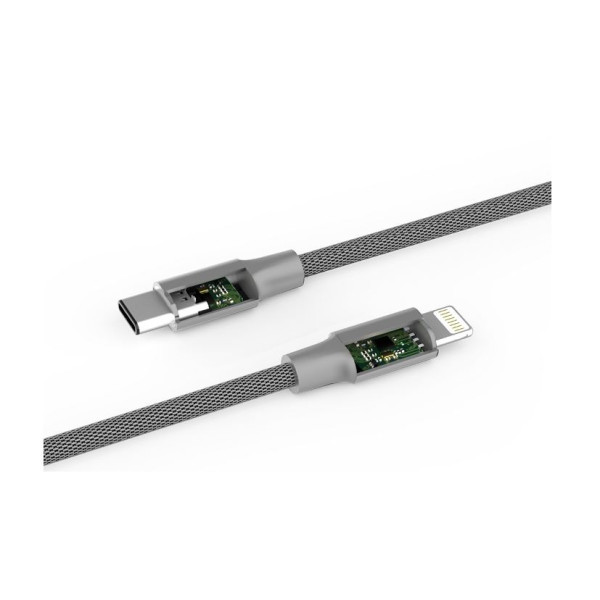 Devia Pheez Series Cable for Lightning (5V 2.4A,1M) grey Muu