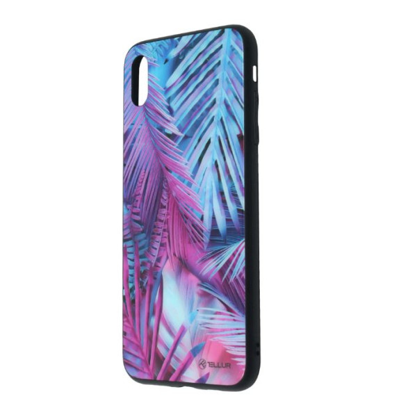 Tellur Cover Glass print for iPhone XS MAX palm Mobiili ümbrised